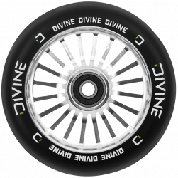 Wheel Divine Turbo 110 mm Black/Silver