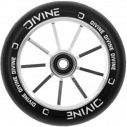 Wheel Divine Spoked 120mm Black/Silver